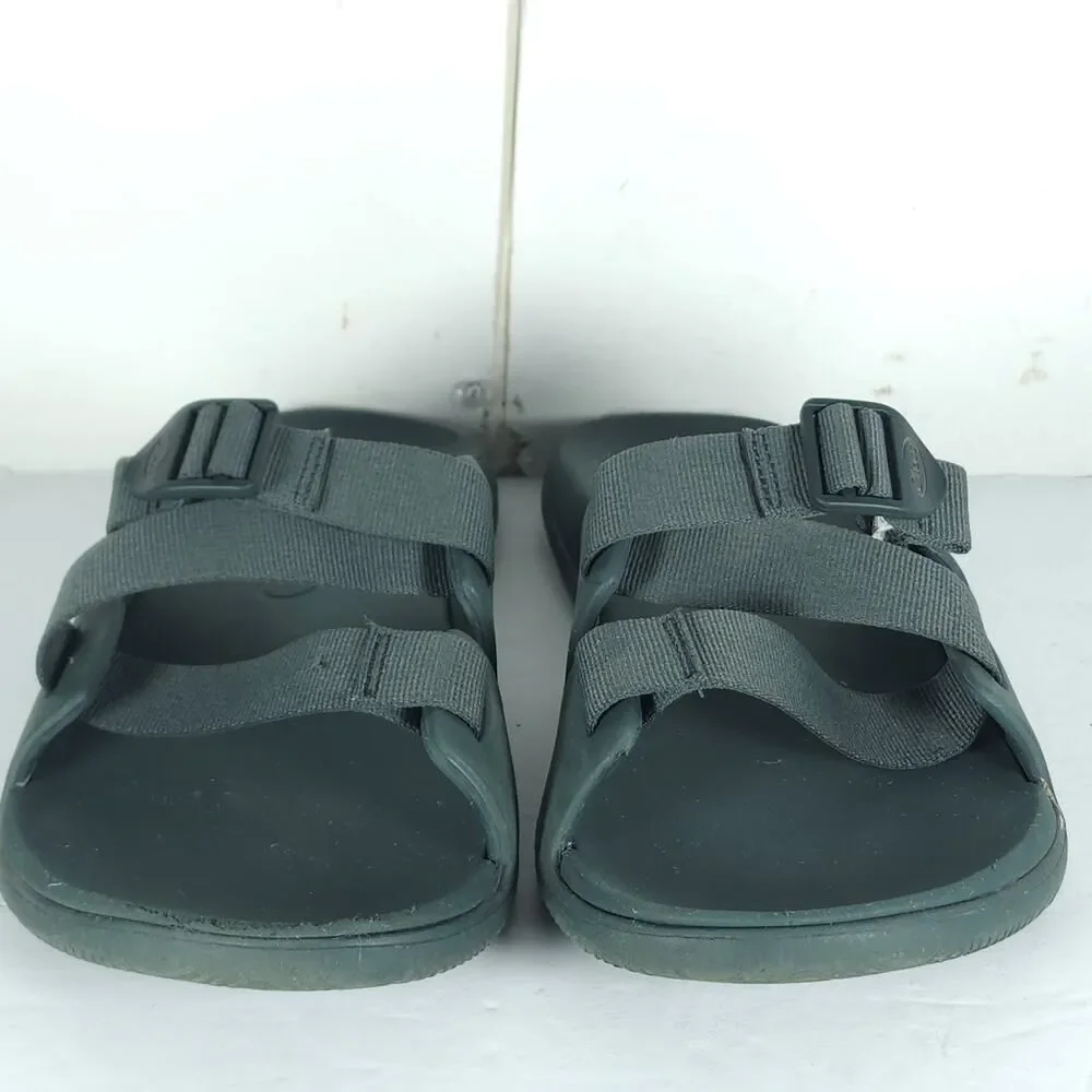 Chaco Men's Chillos US10 Green Strappy Flat Outdoors Slide Sandals
